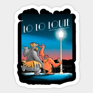 Lo Lo Louie Sticker